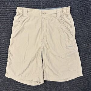 Simms Guide Series Fishing Shorts Mens S Tan Stretch Utility 29" Waist Outdoor